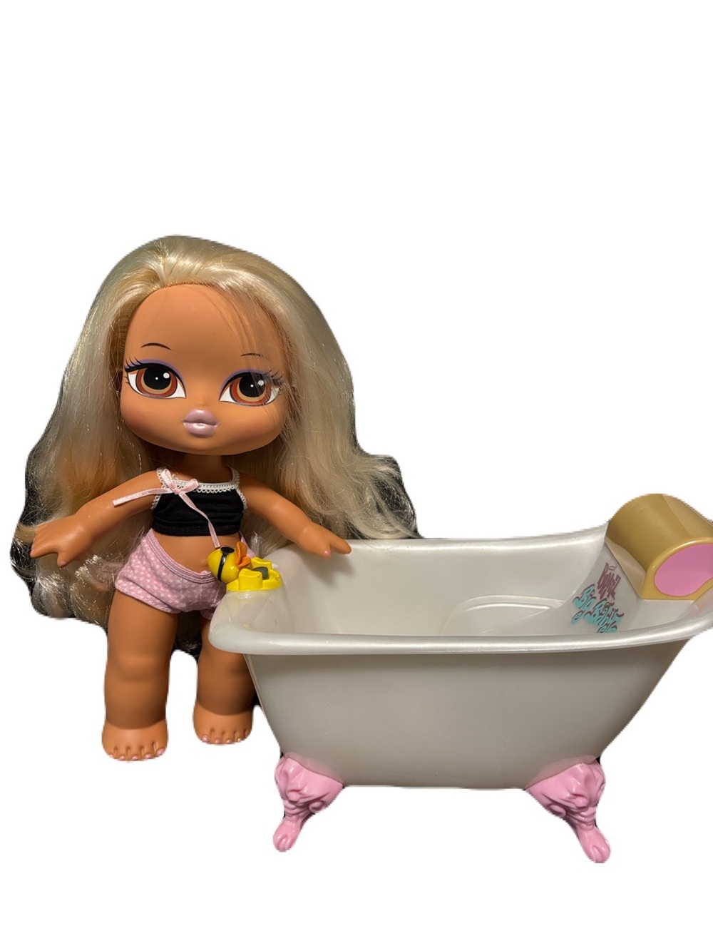 Bratz Big Babyz Vinessa MGA 13” Doll with Bathtub